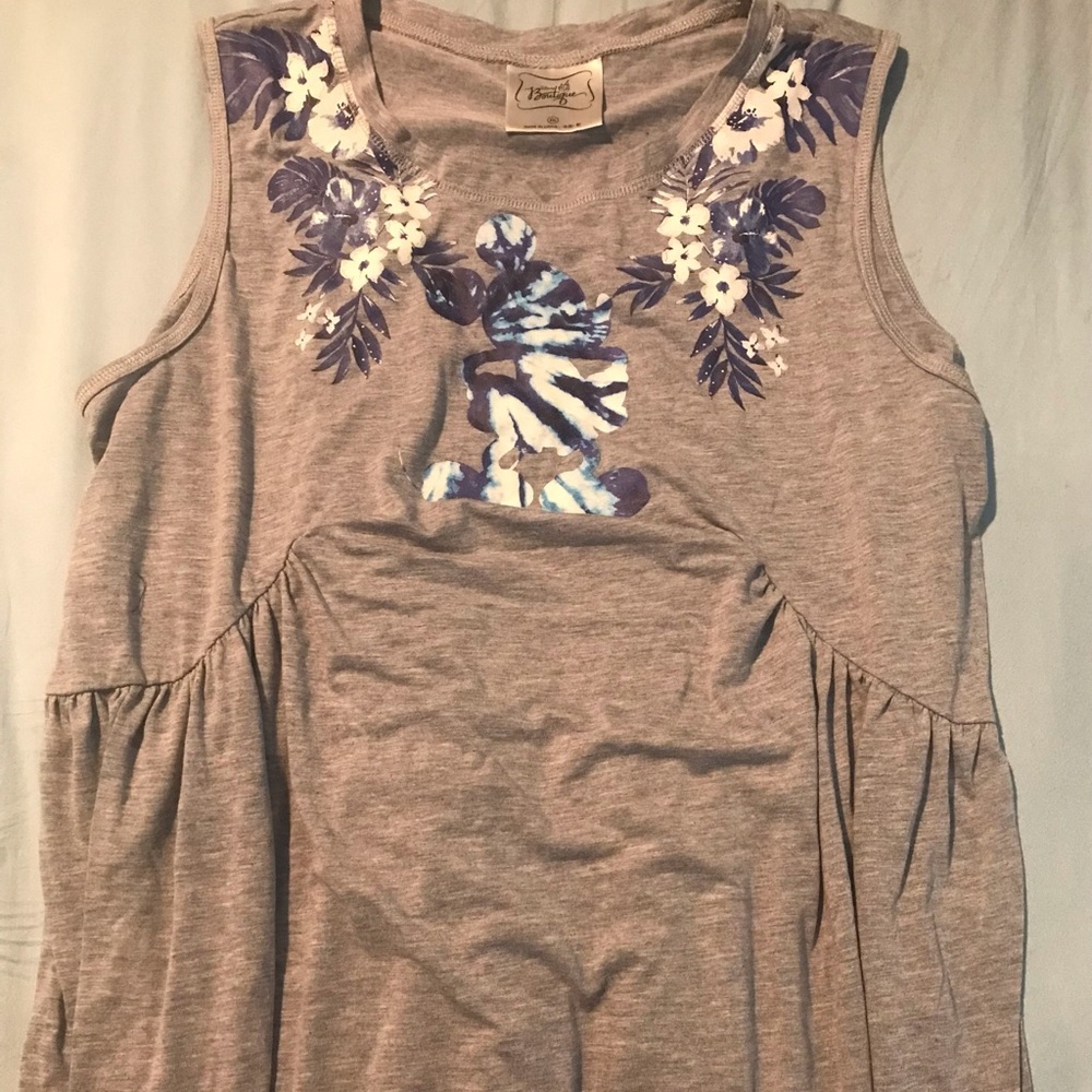 Gray plus size Disney Tank